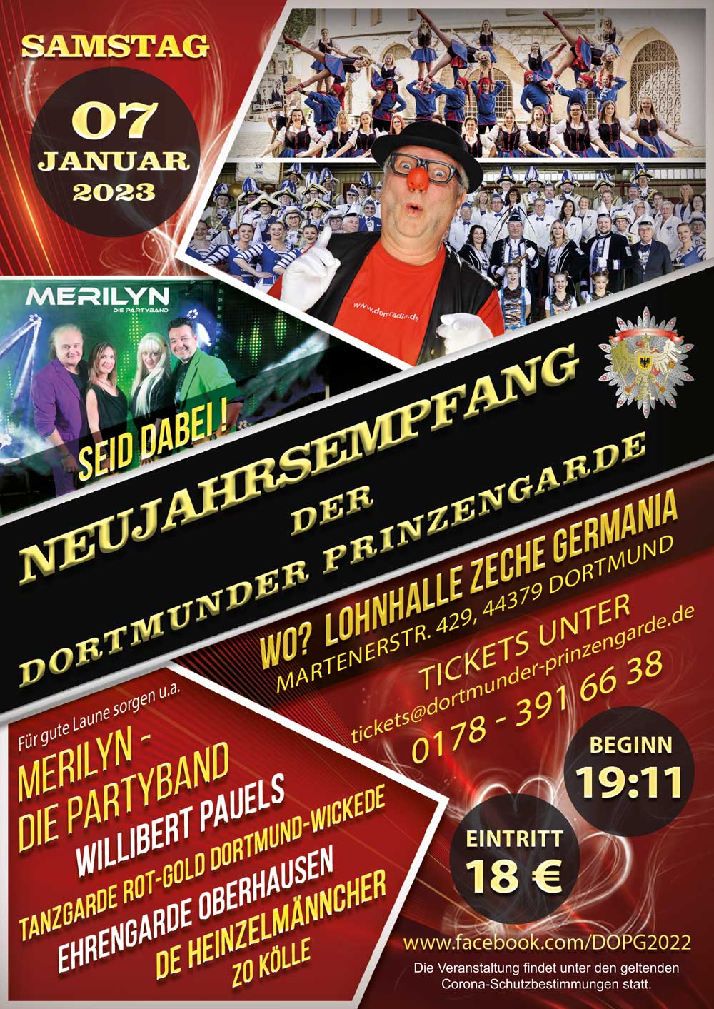 Dortmunder Prinzengarde Neujahrsempfang